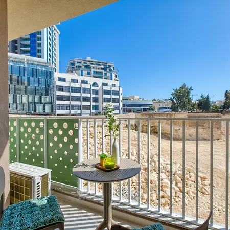 Lägenhet Modern 1bedroom St Julians Sleeps 4